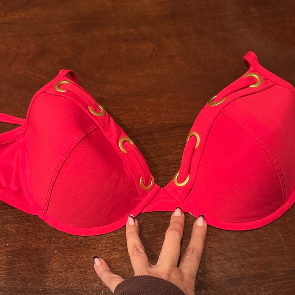 Stylish Red Women's Bra